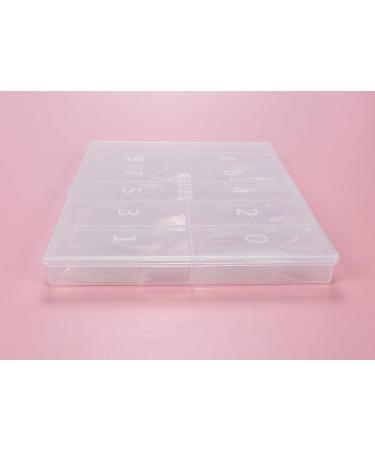 500 Pieces Clear French False Nail Tips with Box - Acrylic Artificial Nails for Women & Girls (10 Sizes) - Buy Online on GoSupps.com