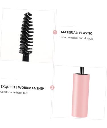 PLAFOPE 50 Pcs Mascara Empty Tube Mini Lipstick Mini Mascara Tubes for Castor Oil Clear Wand Plastic Pink - Buy Online on GoSupps.com