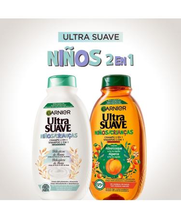  Garnier Garnier Original Remedies Ultra Doux Oat Delicacy Rice Cream and Oat Milk Gentle Shampoo for Children 4 x 400 ml - Buy Online on GoSupps.com