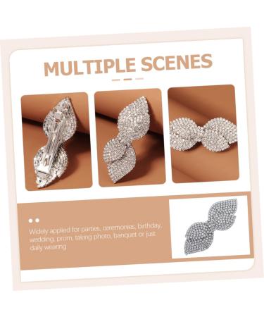 minkissy Bangs Side Clip Hair Topper Girls Clips Womens Hair Accessories Bridal Hair Clip Barrettes for Women Hair Barrettes for Girls Decor Hairpin Alloy Temperament Bride - Buy Online on GoSupps.com