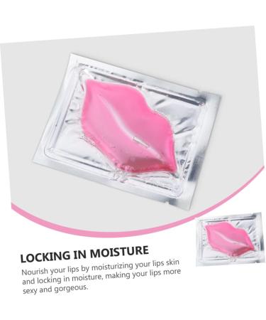 GALPADA 20pcs Lip Mask Lip Overnight Gentle Overnight Dry Skincare Care Cosmetic Products Women Products Supplies Collagen Material Pink - Buy Online on GoSupps.com