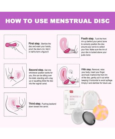 Eachpt Menstrual Disc Set | Size S+L | 100% Medical Silicone | Reusable & Sustainable Tampon Alternative - Buy Online on GoSupps.com