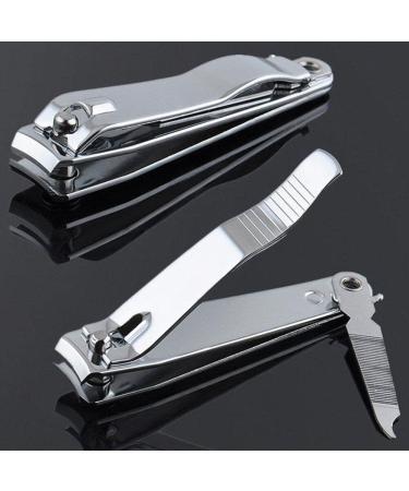 Stainless Steel Toenails Fingernails Nail File Clipper Fingers Manicure Trimmer Tool .Nice and Practical - Buy Online on GoSupps.com