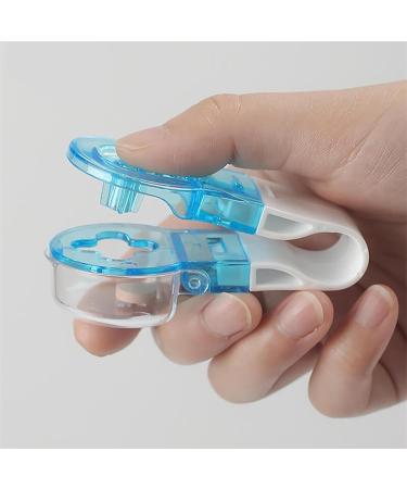 Retrospecti Portable Pill Taker - 2024 Pill Popper for Blister Packs & Tablets | Essential Household Gadget (Blue + Clear) - Shop Now - Buy Online on GoSupps.com
