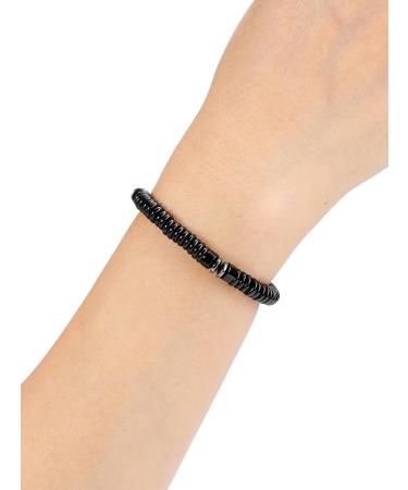 JSDDE Black Obsidian Healing Crystal Adjustable Bracelet for Men and Women - Buy Online on GoSupps.com