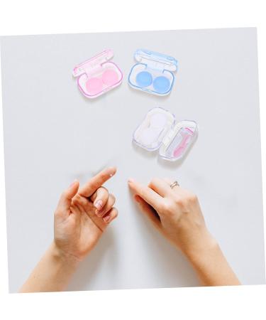 Buy Healvian Travel Container for Contact Lenses - 20 Boxes Cartoon Design | Perfect for Cosmetic & Invisible Colored Lenses - Buy Online on GoSupps.com