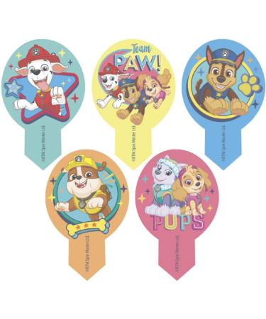Buy Paw Patrol Set: 20 Edible Pins + 25 Muffin Cups - Perfect Cake Decoration for Children's Birthday Parties - Buy Online on GoSupps.com