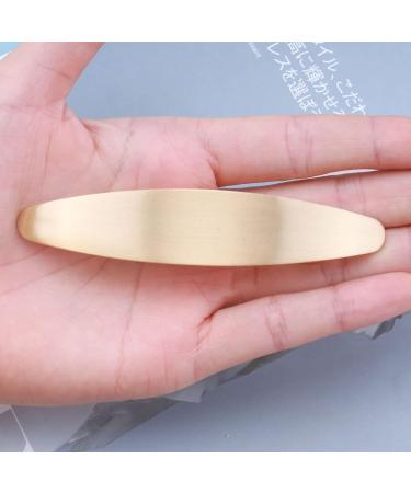 Inilbran Vintage Oval Hair Clip Barrettes French Hair Barrettes Geometric Hairclip Hair Barrettes Metal Head Clips Hair Pin French Headwear Decorative Hair Accessories for Women and Girls Headdress - Buy Online on GoSupps.com