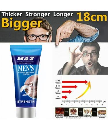 Male Enlargement Massage Cream - 50ml | Thicker Longer & Stronger Results - Worldwide Shipping - Buy Online on GoSupps.com