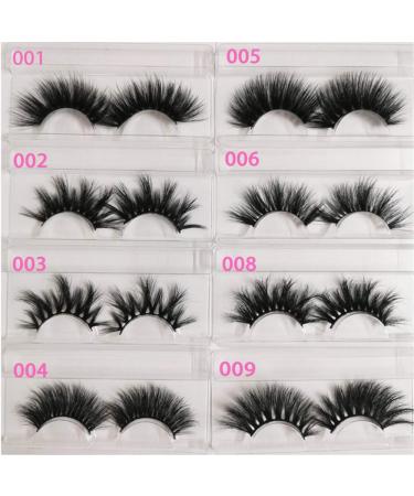 U-Hotmi 5D Mink Eyelashes Wholesale - 20 Pairs of Dramatic 25mm False Eyelashes - Bulk Makeup Lashes - 8 Styles Available - Buy Online on GoSupps.com