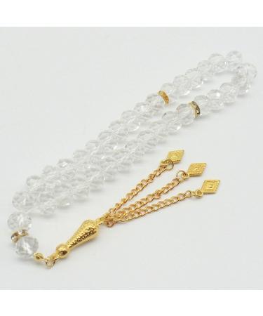 KUAIYIJU Tasbih Prayer Rosary Bead Bracelet - Stylish Islamic Jewelry with Decorative Tassels | Perfect Party Gift - Buy Online on GoSupps.com