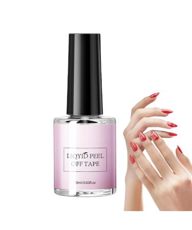 Peelable Base Coat - Peelable Gel Nail Polish - 15ml For Home Manicure Salon Daily Beauty Easy Application Quick Removal
