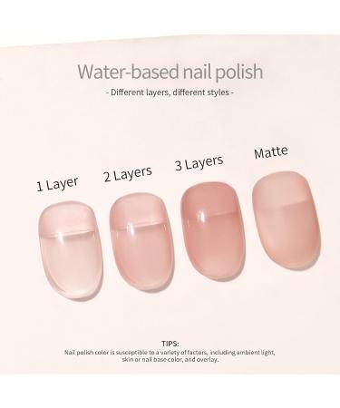 Nude Pink Nail Polish - Odorless Quick-Drying & Long-Lasting | DIY French Manicures | Perfect Gift for Her (0.35 fl.oz - Buy Online on GoSupps.com