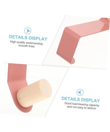 Zerodeko 2pcs Door Hook Wall Mount Clothing Rack Towel Hooks Door Coat Hanger Hook Shelf No Punching - Buy Online on GoSupps.com