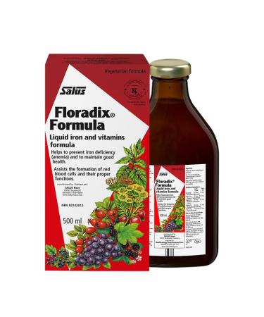 Salus Floradix Liquid Iron Formula 500Ml