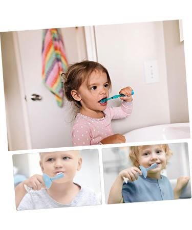 Anneomas Infant Training Toothbrush Set - Silicone Baby Toothbrush for Gentle Teeth Cleaning & Dental Hygiene - Buy Online on GoSupps.com