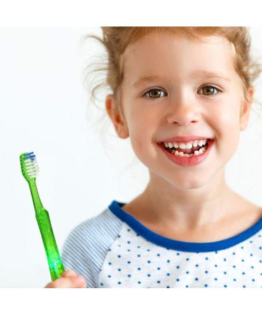Firefly Light-Up Timer Kids Toothbrush 2 Pack - Soft Bristles with Suction Cup | Assorted Colors - Buy Online on GoSupps.com