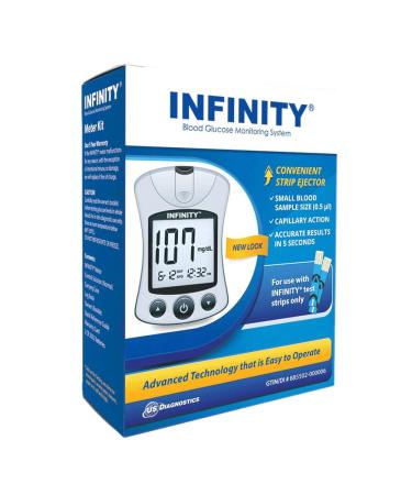 Infinity Automatic Coding Blood Glucose Monitoring System (Monitor only)  Model: G5-003SK - 1 ea