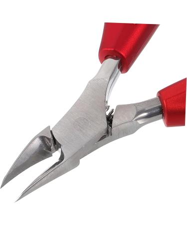 Minkissy Folding Hawk Mouth Pliers Cuticle Scissor Manicure Dead Skin Clipper Pedicure Mouse Halloween Girl para Red Handle Rubber and Plastic Toenail Clippers Heavy - Buy Online on GoSupps.com
