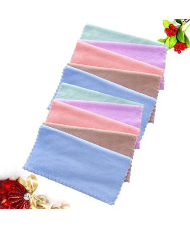 PATKAW Microfiber Facial Wash Cloth: Makeup Remover Cloths -Reusable Face Wash Cloth Cleansing Towel - 9.84x9.84x0.16 inch Soft Face Washcloth for Face (Random Color) - Buy Online on GoSupps.com