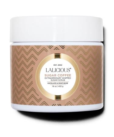 LALICIOUS - Whipped Sugar Scrub - Sugar Coffee 16 oz.