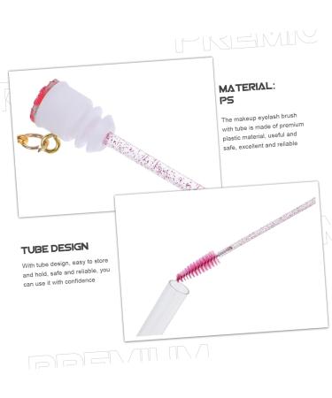 Balacoo 10 Pcs Keychain Mascara Brush Key Chains for Women Mascara Wands with Tube Lash Brush with Test Tube - Buy Online on GoSupps.com