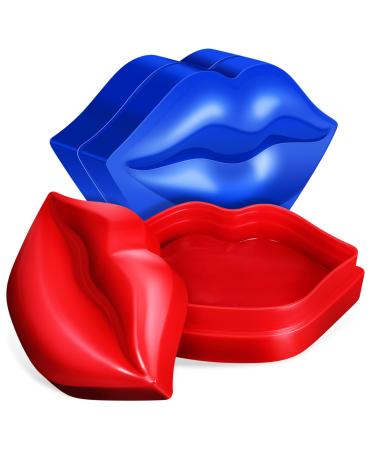 SOLUSTRE 2 Boxes Lip Moisturizing Lip Pads Hydrating Lip Plumper Gel Lip Collagen Grooming Tool Laniege Collagen Lip Pads Lip Care Gel Care Products Glycerin Lips