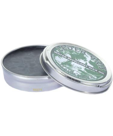 Altberg Leder-Gris Waterproof Boot Wax / Oil For Leather Boots 80g Tin (Black)