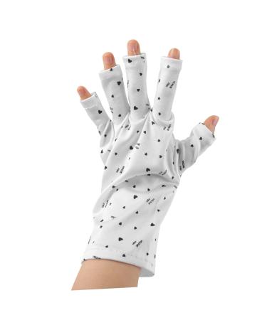 POPETPOP 2 Pairs Nail Gloves Uv Gloves Manicure Gloves Nail Gel Manicure Dryer Gloves Gel Nail Lamp Gloves Manicure Accessories Nail Art Tools Anti-black Light Miss Polyester 24x13cm - Buy Online on GoSupps.com
