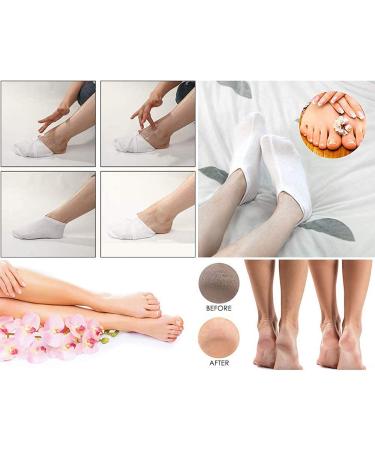 Buy JJ Online Store Moisturizing Socks for Dry Cracked Feet | Natural Therapy Foot & Hand Bath - International Shipping Available - Buy Online on GoSupps.com