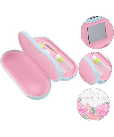 Buy SOLUSTRE Double Layer Glasses Case - Portable Eyeglasses & Sunglasses Organizer Holiday Accessories Dual Use Fogger Design - 16.5x7x5.5CM - Buy Online on GoSupps.com