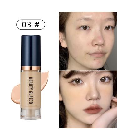 MYUANGO Full Coverage Foundation Makeup Base - High Coverage Liquid Corrector Maquillaje (05) - Buy Online on GoSupps.com