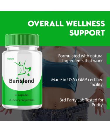 (3 Pack) Barislend Capsules Barisland Pills Pink Salt Blend for Women Barislends Max Strength Supplement Official Advanced Formula Natural Energy Support Bari Slend Review (180 Capsules) - Buy Online on GoSupps.com