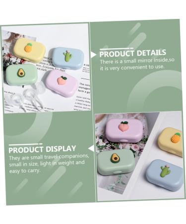 Healeved 32 STK Colored Contact Lenses Holder & Cleaning Case - Mini Eye Care Container for Optimal Lens Protection - Buy Online on GoSupps.com