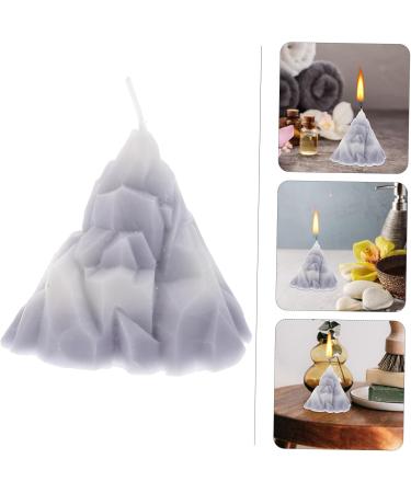 FRCOLOR 2pcs Mountain Shape Scented Candles | Decorative Aromatic Mini Candles for Home Decor - Buy Online on GoSupps.com