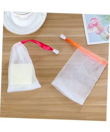 AUTSUPPL 30pcs Foaming Net Soap Soap Saver Holder Soap Sack Saver Foam Nets Soap Nylon - Buy Online on GoSupps.com