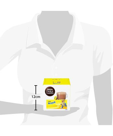  NESCAFE DOLCE GUSTO Nescaf Dolce Gusto Nesquik Chocolate Flavoured Beverage 3 Boxes of 16 Capsules (48 Capsules) - Buy Online on GoSupps.com