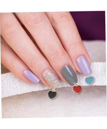 1 Set Nail Pendant Hole Punch Nail Kits Piercing Kit Dangle Nail Art Charms Nail Art Accessories Glitter Decor Nail Piercing Tool Nail Piercing Pendant Kit Nail Jewelry Pendant PLAFOPE 8x8cm Colorful - Buy Online on GoSupps.com