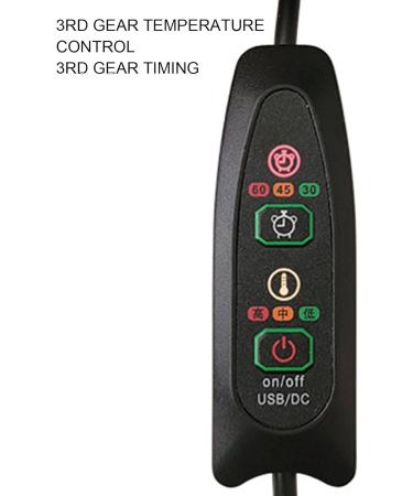 Aizuoni Heated Foot Warmers for Bed - USB Footwill with Anti-Slip Design 3-Level Time & Temperature Control Quick Heating - Perfect for Women - Buy Online on GoSupps.com