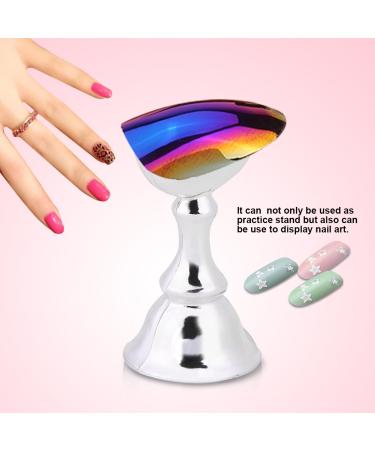 Magnetic Nail Art Practice Stand - 5 Piece Manicure Holder & Tip Display for Perfect Nail Designs - Buy Online on GoSupps.com