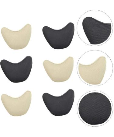 EXCEART 6 Pair Metatarsal Shoe Pads - Toe Infilled Moleskin Forefoot Inserts with Double-Sided Tape for Ultimate Comfort - Buy Online on GoSupps.com
