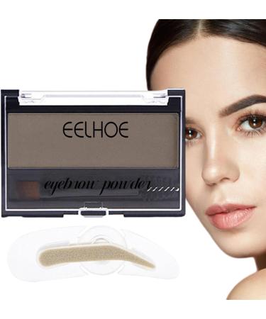 Eyebrow Powder Kit Makeup Palette Include Eyeshadow Waterproof Brow Brush Eyebrow Pomade Long-Lasting Eye Brow Tinted Powder Palette Brow Palette Natural for Delicate Eyebrow Shape Grey - Buy Online on GoSupps.com