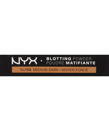 NYX Blotting Powder Medium/Dark Beige - Full Size (BLP03) - Buy Online on GoSupps.com