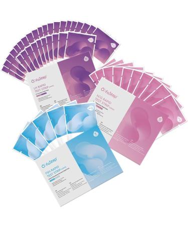 Fastep Fertility Test Kit - Complete Family Planning Set with FSH Ovulation & HCG Tests | 5 FSH Strips 30 Ovulation Strips 10 Pregnancy Tests & 50 Urine Cups - Shop Now! - Buy Online on GoSupps.com