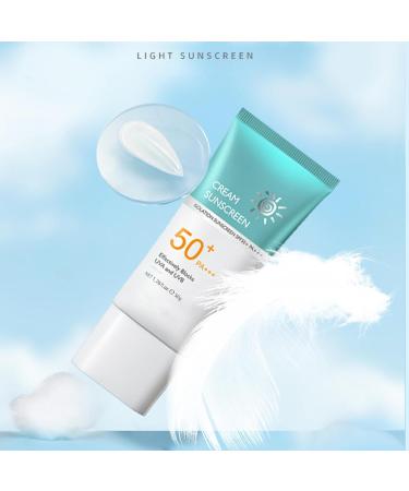 Sunscreen Spf 50 Face PA+++ | Korean Sunscreen | Sun Cream Sun Block Protects Against UVA/UVB Rays | Non-Greasy Water Resistant Sun Lotion| 50g - Buy Online on GoSupps.com