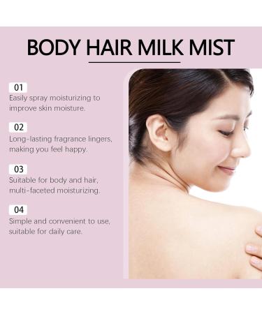 Vanilla Cream Puff Body Milk Mist Vanilla Cream Puff Hair and Body Perfume Spray Body & Hair Fragrance Mist (ice Cream) - Buy Online on GoSupps.com
