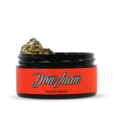 4oz Don Juan Pomade: Medium High Hold, Medium Shine, Water Based, Honey Citrus Scent - Buy Online on GoSupps.com