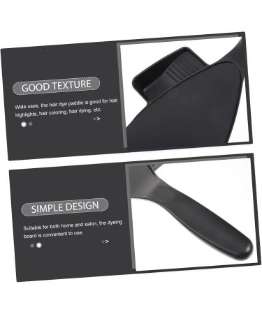 DOITOOL hair hair color board dye cream Highlighter Hair piece foil board Dyeing board tool paddle board palette hair highlighting tool hair dye baking oil perm board abs - Buy Online on GoSupps.com