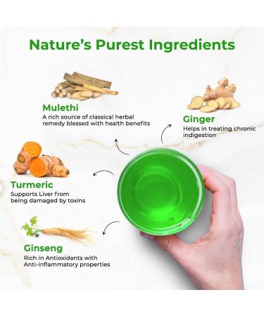 Liver Detox Effervescent Tablets | 10 Ayurvedic Herbs | Clinically Researched | Fizzy Detox Drink | Pack of 20 Tablets - Buy Online on GoSupps.com