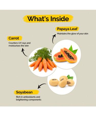 Buy BEAUTYNEARTH Papaya & Carrot Facewash Natural Paraben & Sulphate Free Face Cleanser for All Skin Types | 100ml - Buy Online on GoSupps.com